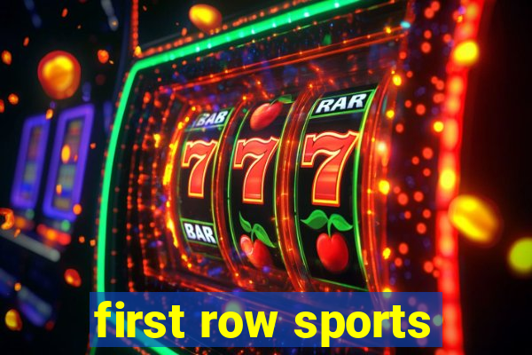 first row sports